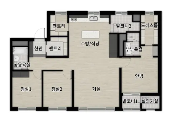 84A타입 상세면적